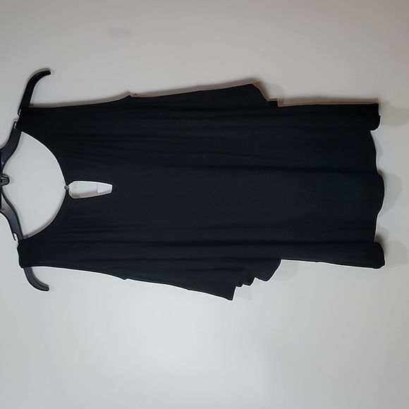 CUPIO BLACK OPEN SHOULDER BELL SLEEVES TOP - Picture 8 of 15